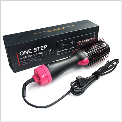 2020 New Hair Dryer 3 in 1 Multifunctional Hot Air Dryer Rotating Hair Brush One Step Hair Dryer