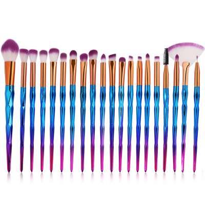 Best selling product Brushes makeup brush sets 20pcs Diamond Makeup Brushes