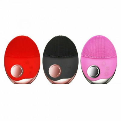 Wireless facial cleansing brush smart facial cleansing device with silicone brush skin rejuvenation device